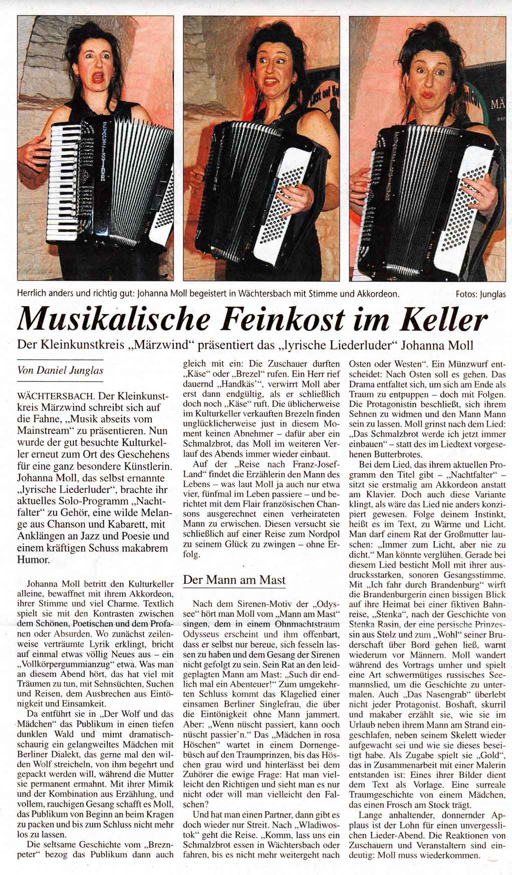 Zeitungsartikel_Soloprogramm